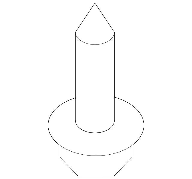 Impact Bar Bolt N-911-038-02 - View 8