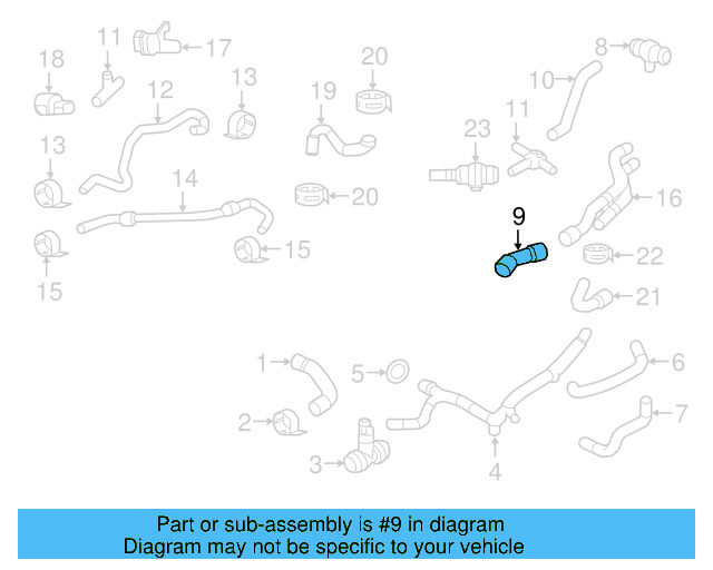 Connector Hose 5C0-122-101-K - View 5