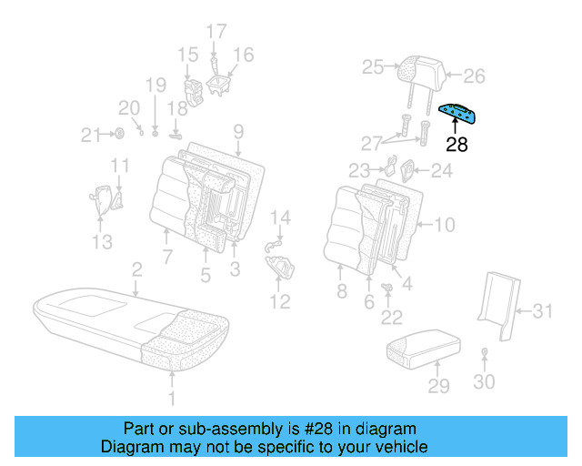 Cover Plate 3B0-885-719-C-U71 - View 11