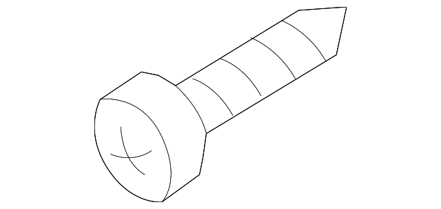 Fog Lamp Screw N-911-605-01 - View 2