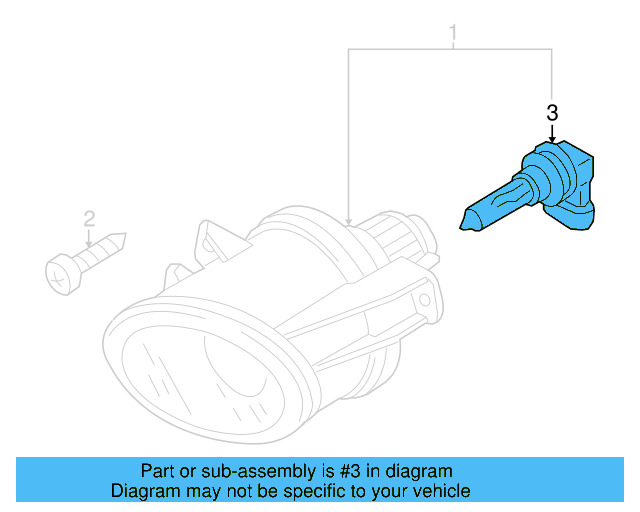 Fog Lamp Bulb N-105-297-01 - View 19