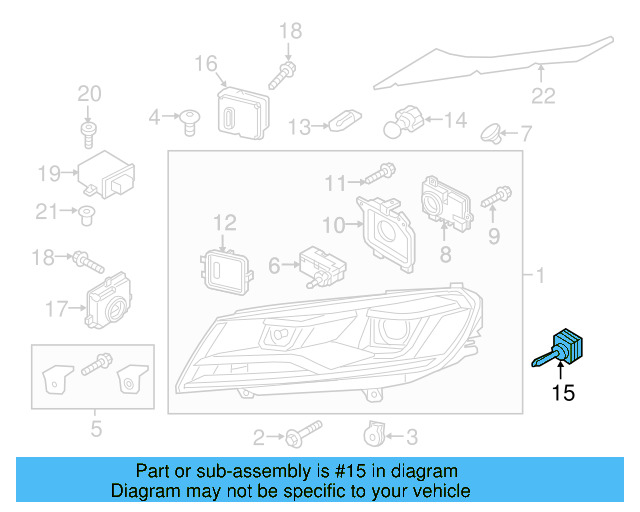 O'head Lamp Bulb N-017-753-5 - View 248