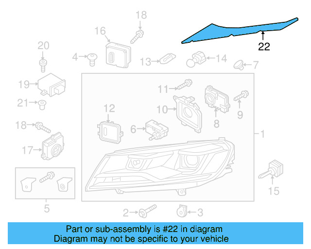 O'head Lamp Bulb N-017-753-5 - View 246