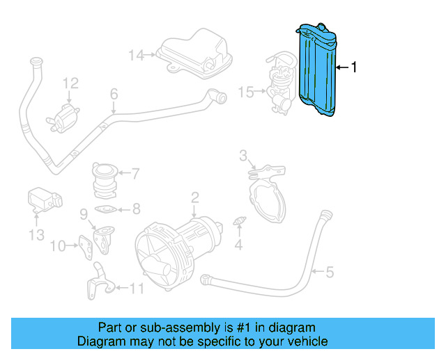 Vapor Canister 1J0-201-801-L - View 13