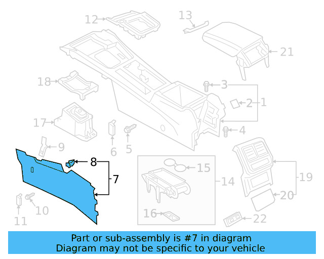 Side Cover Clip 1K0-867-388-A - View 195