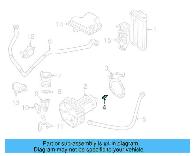 Air Pump Mount Cushion 037-133-567-F - View 2