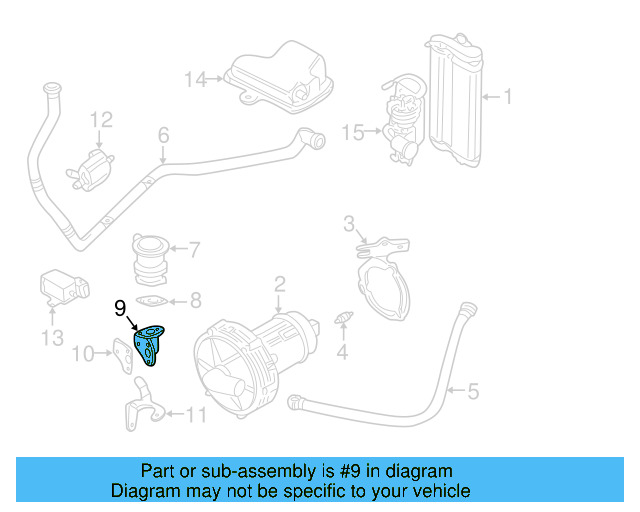 Air Control Valve Adapter 058-131-817