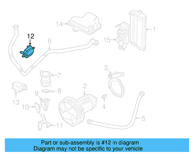 Vapor Canister Purge Solenoid 1C0-906-517-A - View 40