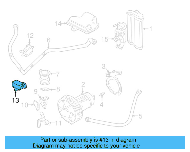 Vapor Canister Purge Solenoid 1C0-906-517-A - View 33