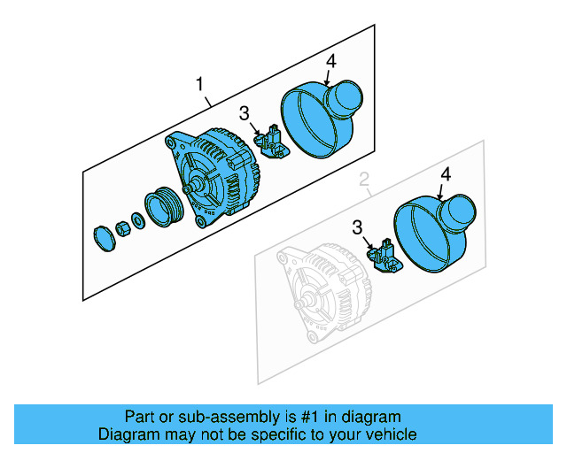 Alternator 059-903-018-X - View 19