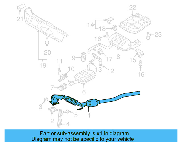 Converter & Pipe 5N0-254-500-SX - View 4