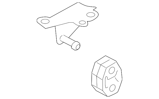 Rear Bracket 1K0-253-144-AK - View 2