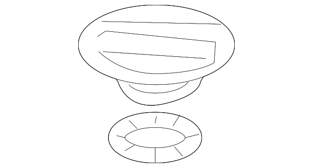 Reservoir Cover 1C0-121-422 - View 4