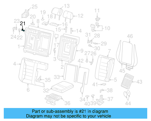Lock Pin 4B9-885-619-C - View 11