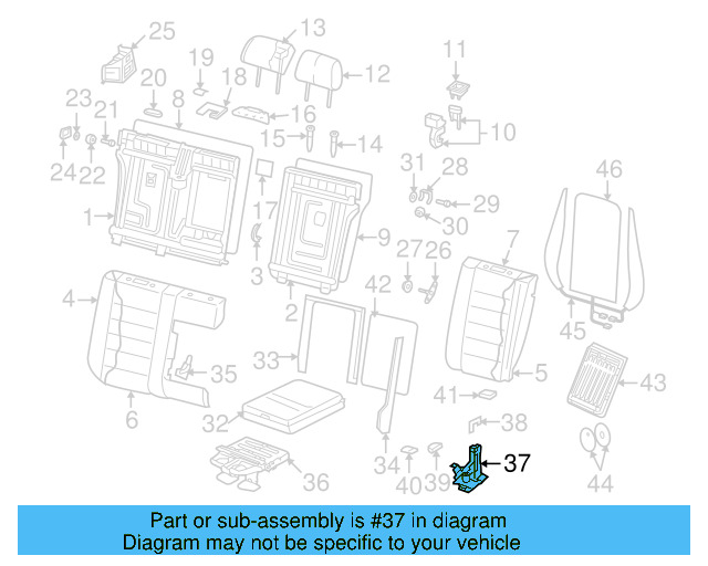 Mount Bracket 7L0-886-185-F - View 3