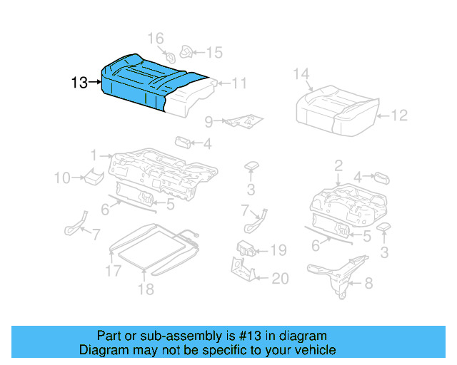 Cushion Cover 7L6-885-406-ER-7B4 - View 3