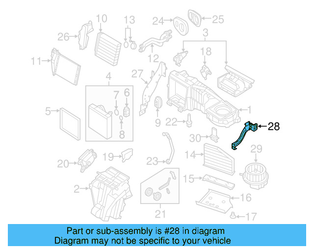 Mount Bracket 1K1-819-453 - View 15