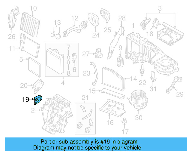 Adjust Motor 3C1-907-511-F - View 13