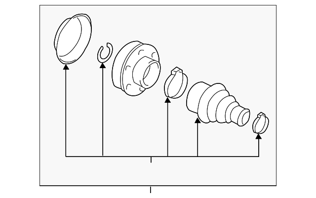 Inner Joint Assembly 3Q0-498-103-X
