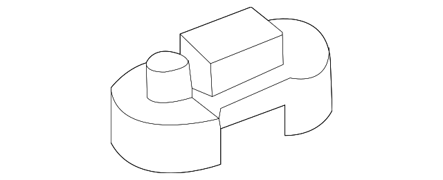 Rocker Molding Clip 1S0-071-986