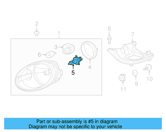 Headlamp Bulb N-905-616-01 - View 13