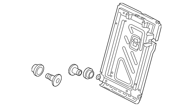 Seat Back Frame 5QM-885-503-A - View 2