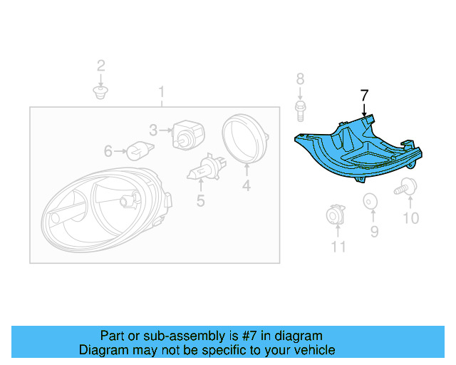 Mount Bracket 5C5-941-053-B - View 7