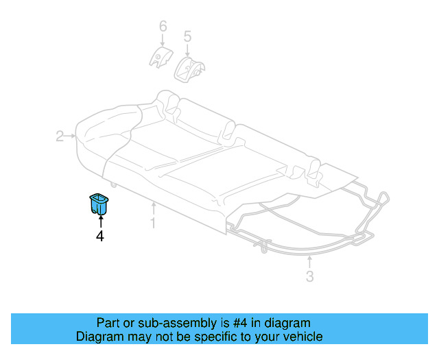 Seat Cover Grommet 5GM-886-373 - View 12
