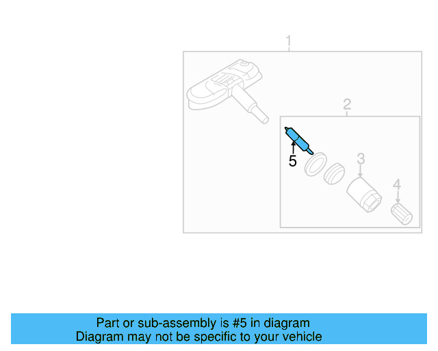 Tire Valve Stem Core 1K0-907-610 - View 16