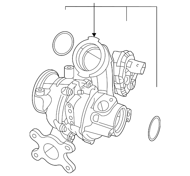 Turbocharger 05E-145-702-A - View 2