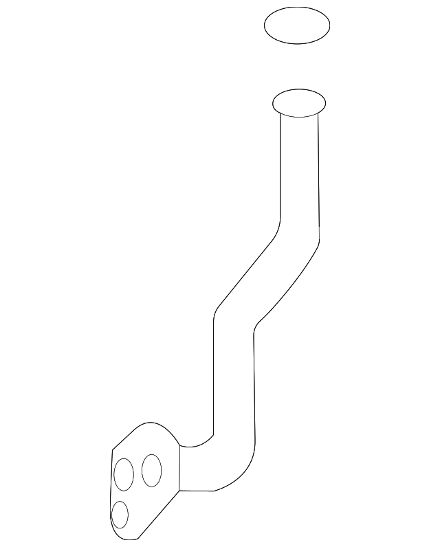 Oil Outlet Tube 05E-145-735 - View 3