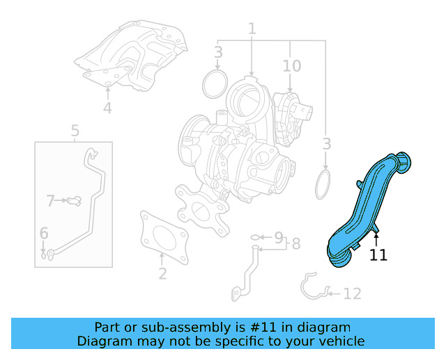 Pressure Pipe 05E-145-673-Q