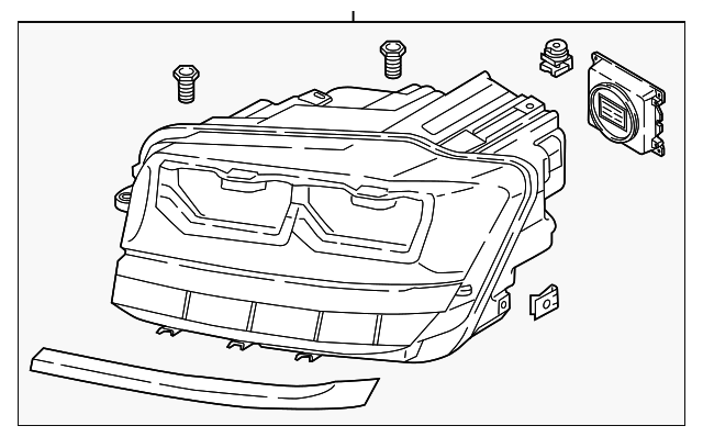 Composite Headlamp 3CN-941-035-B - View 3