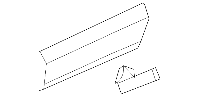 Lower Molding 7L6-839-788-G-9B9 - View 6