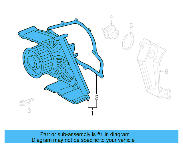 Water Pump 078-121-006-X - View 8