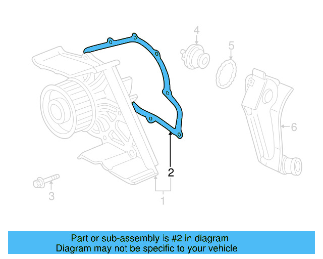 Gasket 078-121-043-A - View 5