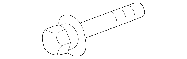 Water Pump Bolt N-090-261-9 - View 2