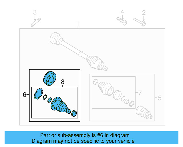 Inner Joint 5Q0-598-103 - View 9