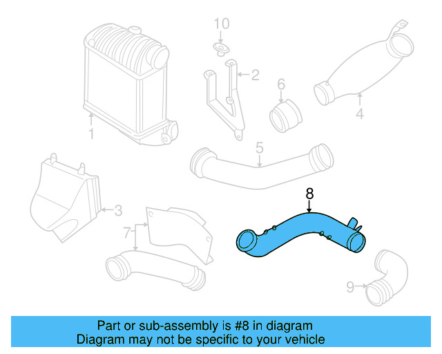 Pressure Pipe 06A-145-731-F - View 10