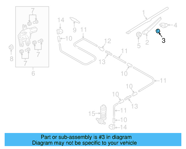 Wiper Arm Nut N-106-092-04 - View 65