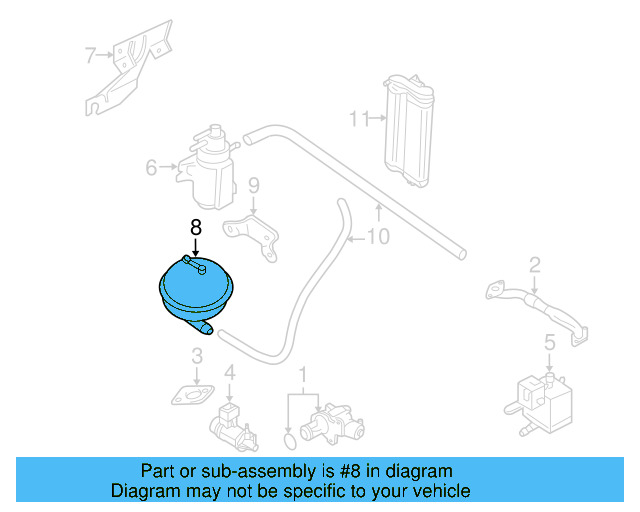 Vacuum Reservoir 038-129-807 - View 23