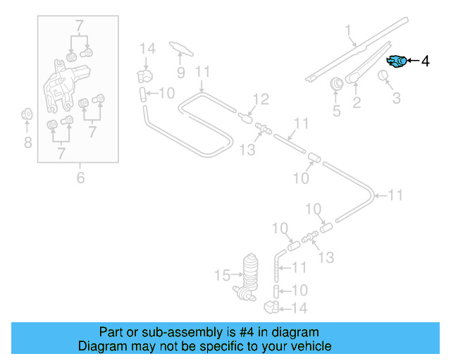 Wiper Arm Cap 5K6-955-435 - View 19