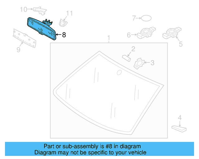 Mirror Inside 3G0-857-511-N-9B9 - View 46