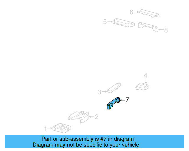 Antenna Holder 5K0-962-283 - View 15