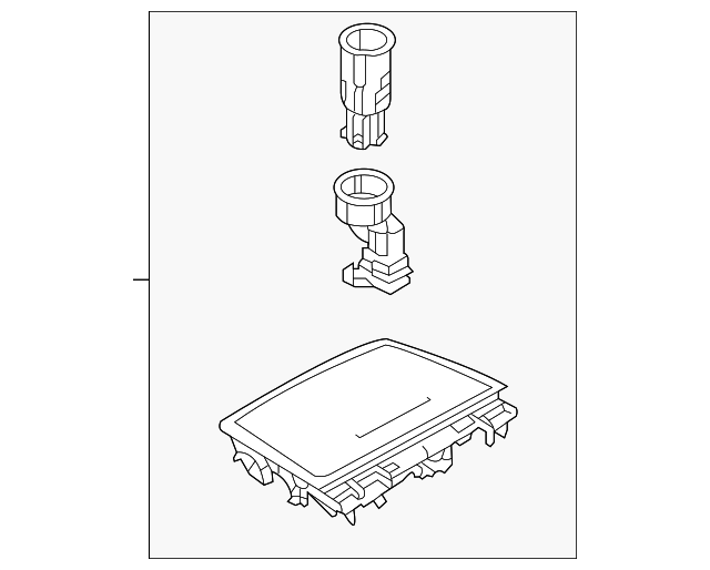 Storage Tray 561-863-284-BB-9B9 - View 3