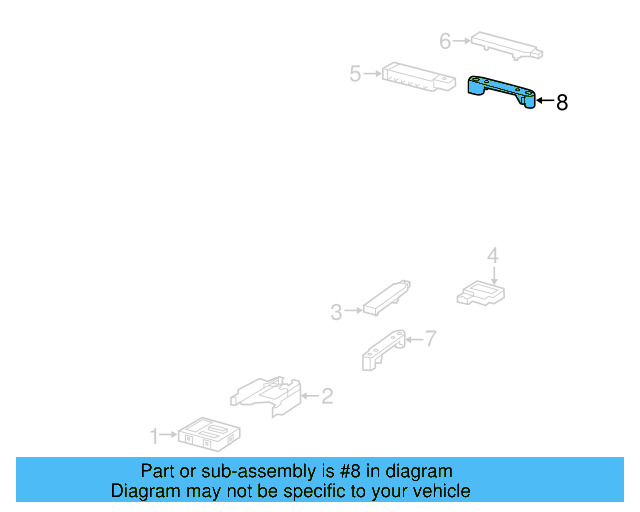 Antenna Holder 5C3-962-283 - View 5