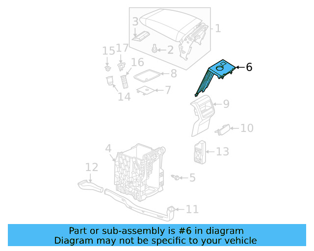 Trim Assembly 561-864-263-AA-2JT - View 4