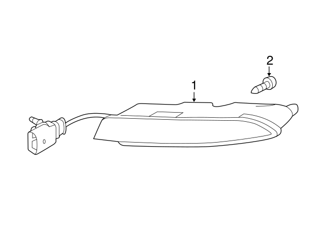 Daytime Run Lamp 5K0-941-055-B - View 4