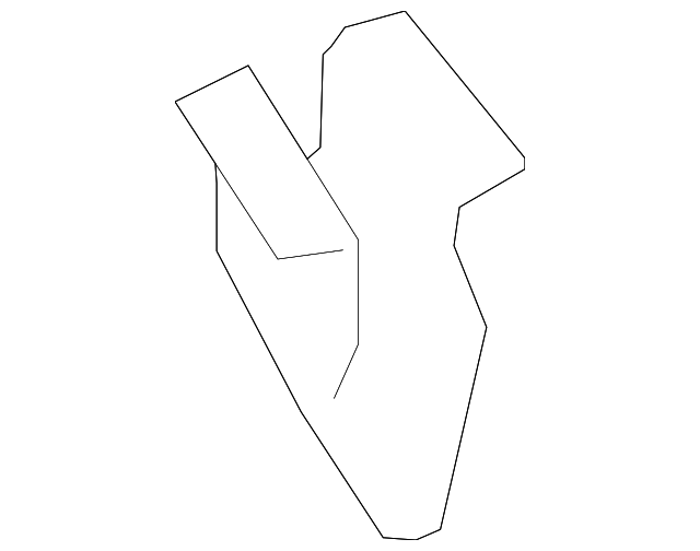 Side Cover Clip 1K0-867-388-A - View 7