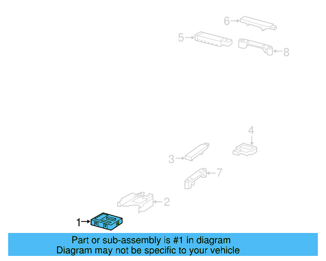 Control Module 5K0-959-434-J - View 19